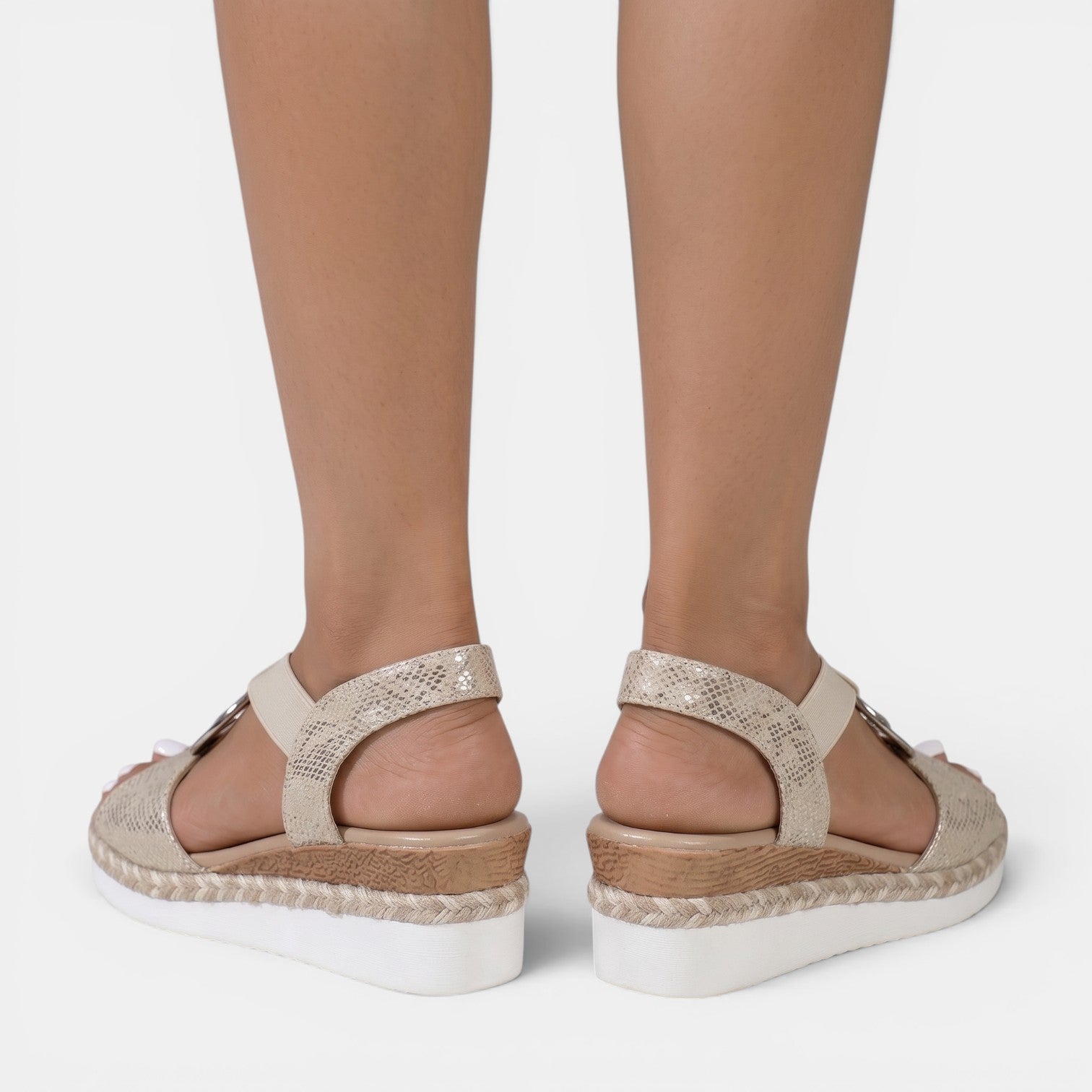 Sandalias Cuña Ortopédicas Mujer