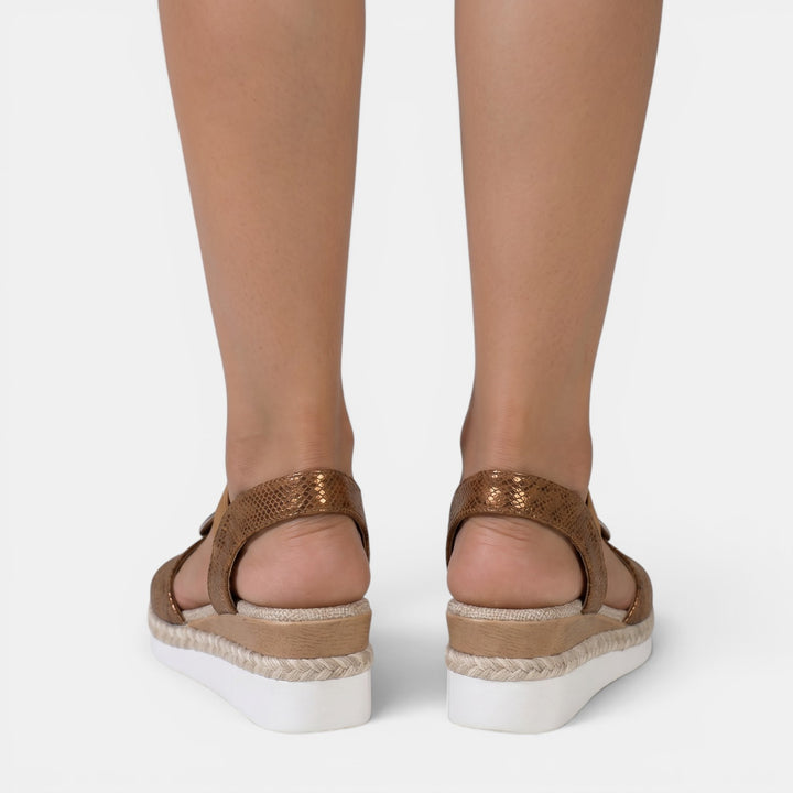 Sandalias Cuña Ortopédicas Mujer