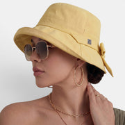 Women's Foldable Cotton Bucket Hat