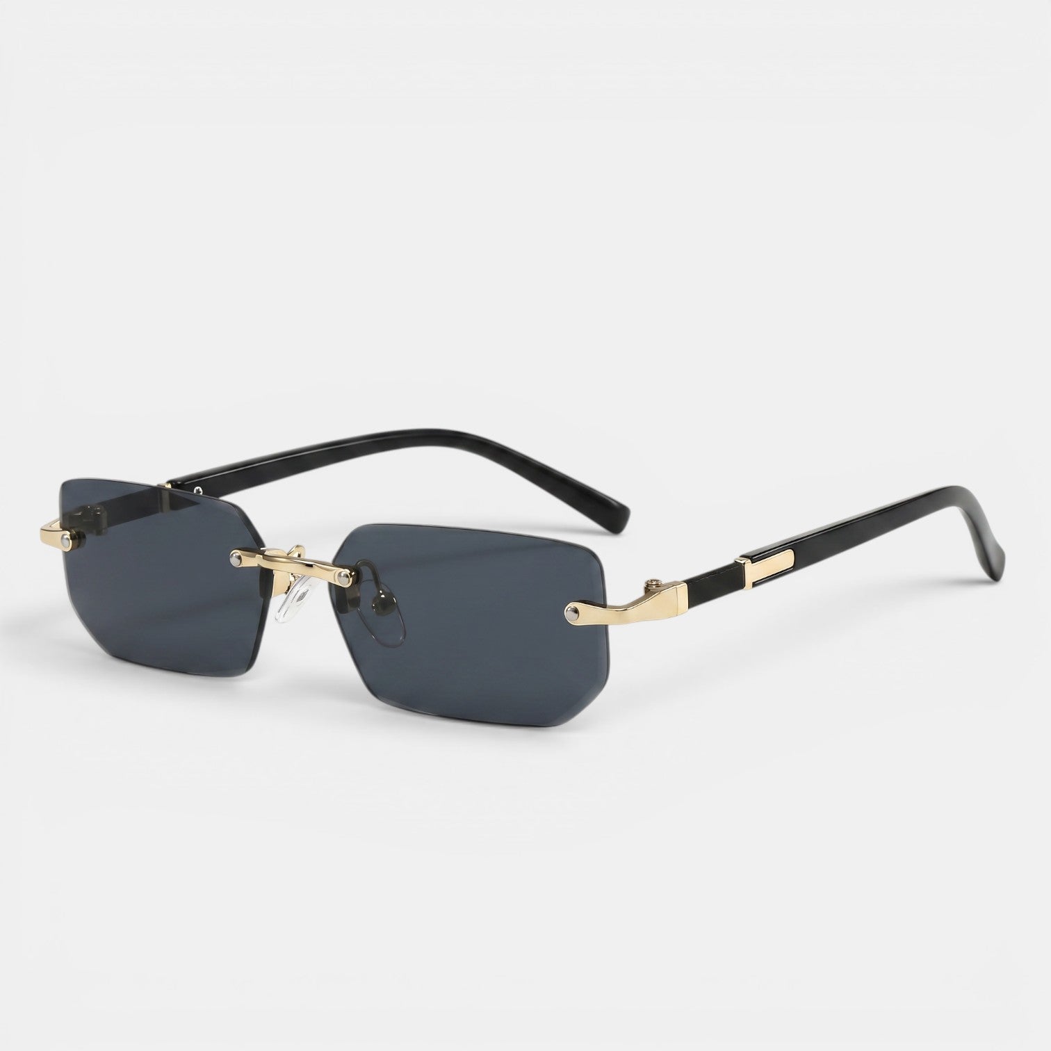 Gafas Sol Rectangulares Sin Montura