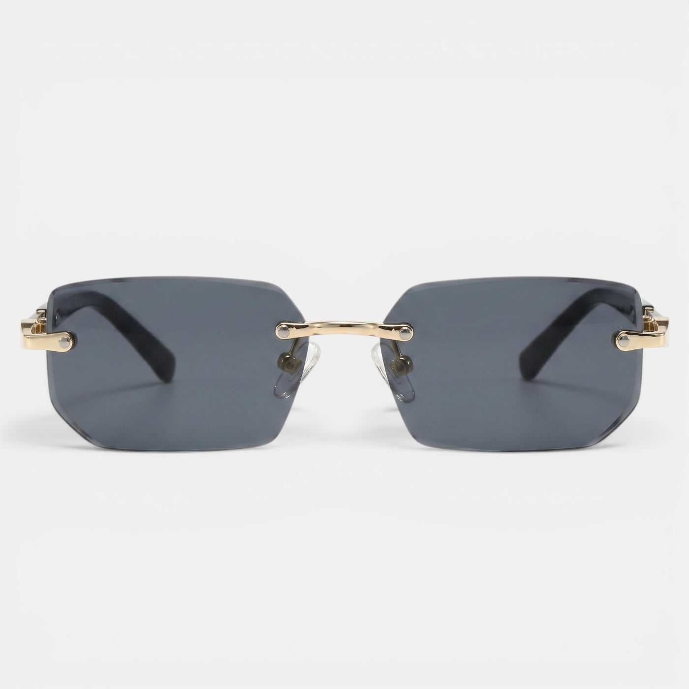 Gafas Sol Rectangulares Sin Montura
