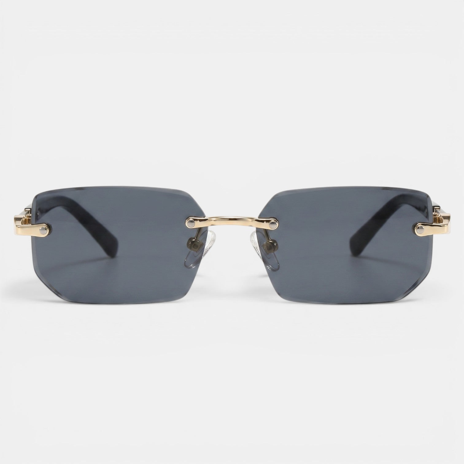 Gafas Sol Rectangulares Sin Montura