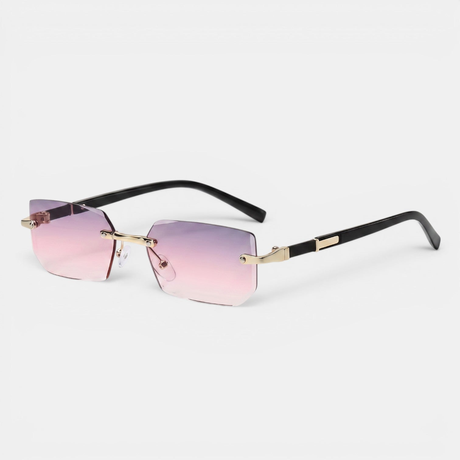 Gafas Sol Rectangulares Sin Montura