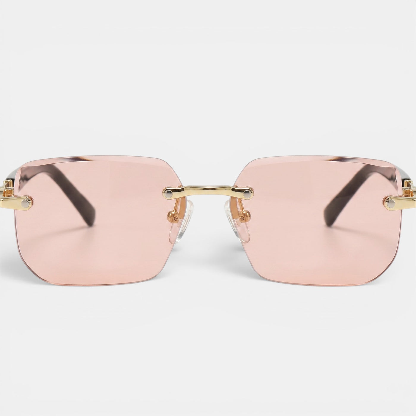 Gafas Sol Rectangulares Sin Montura