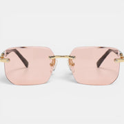 Gafas Sol Rectangulares Sin Montura