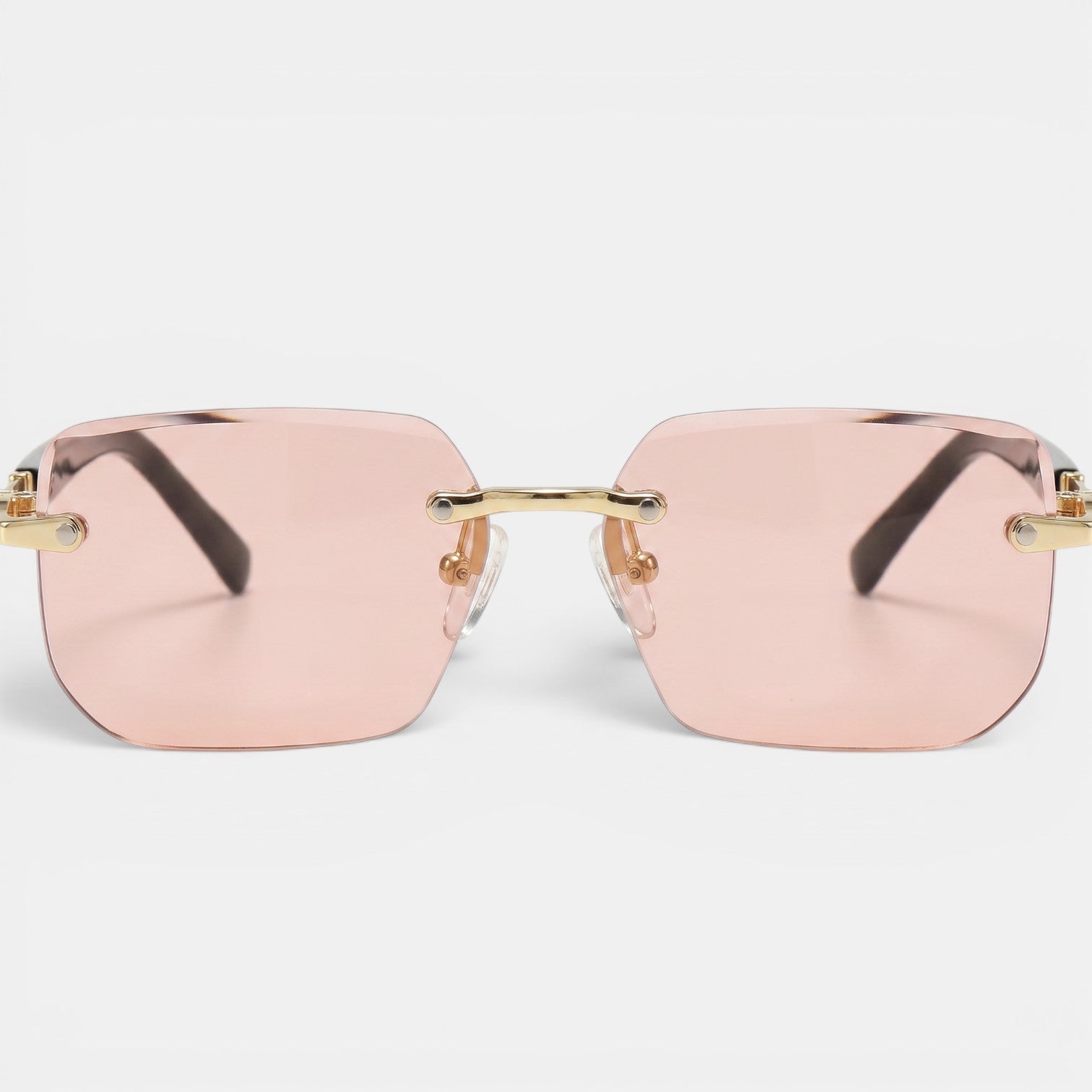 Gafas Sol Rectangulares Sin Montura
