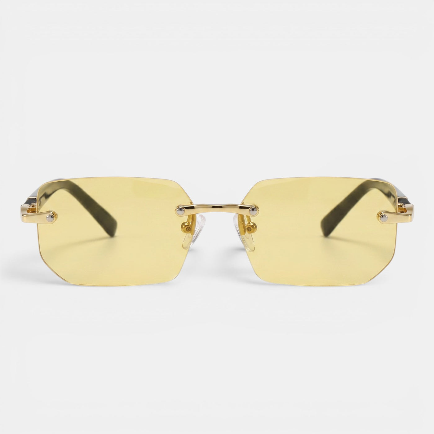 Gafas Sol Rectangulares Sin Montura