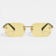 Gafas Sol Rectangulares Sin Montura