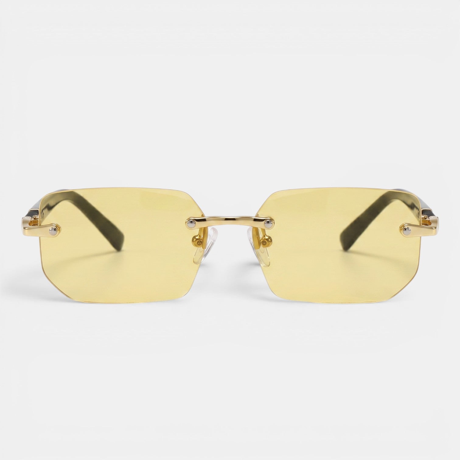 Gafas Sol Rectangulares Sin Montura