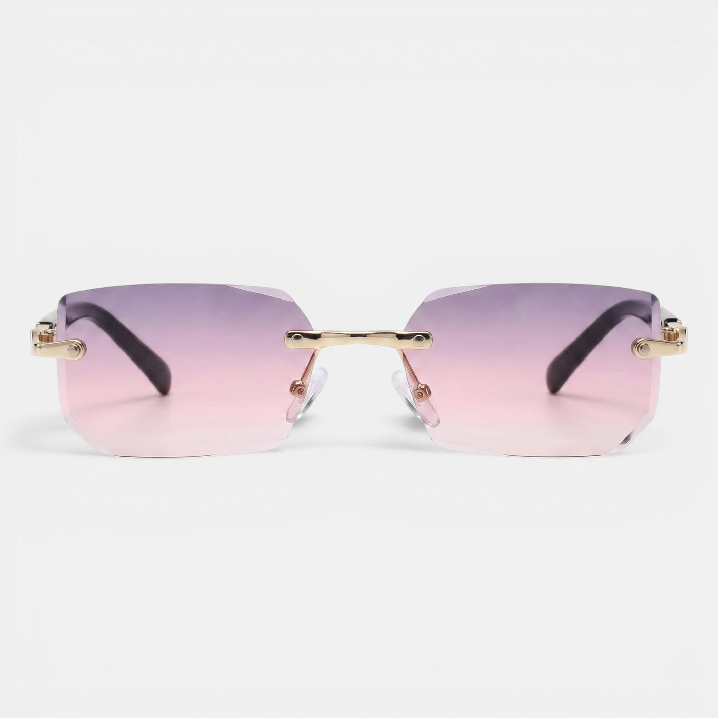 Gafas Sol Rectangulares Sin Montura