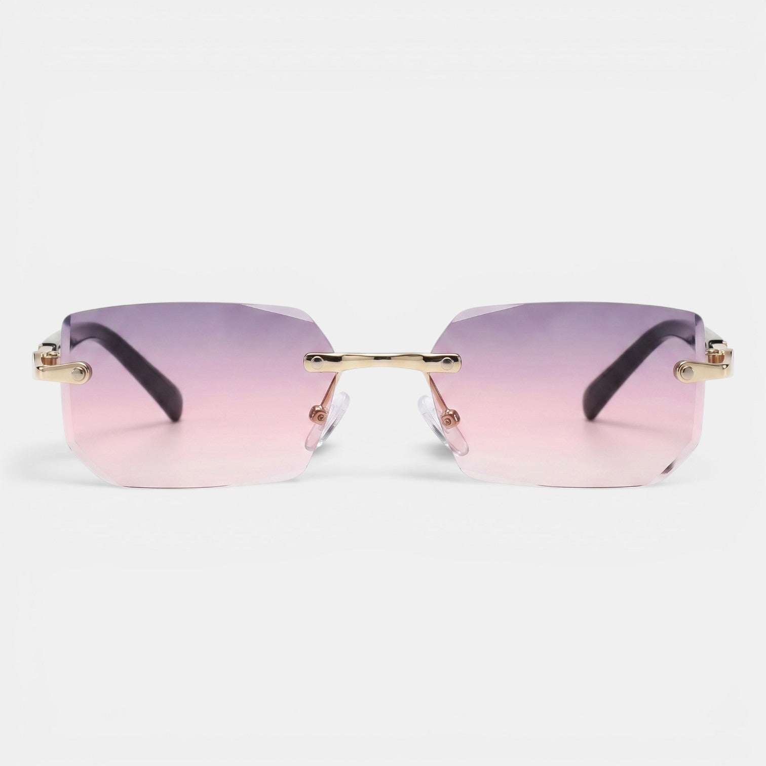 Gafas Sol Rectangulares Sin Montura