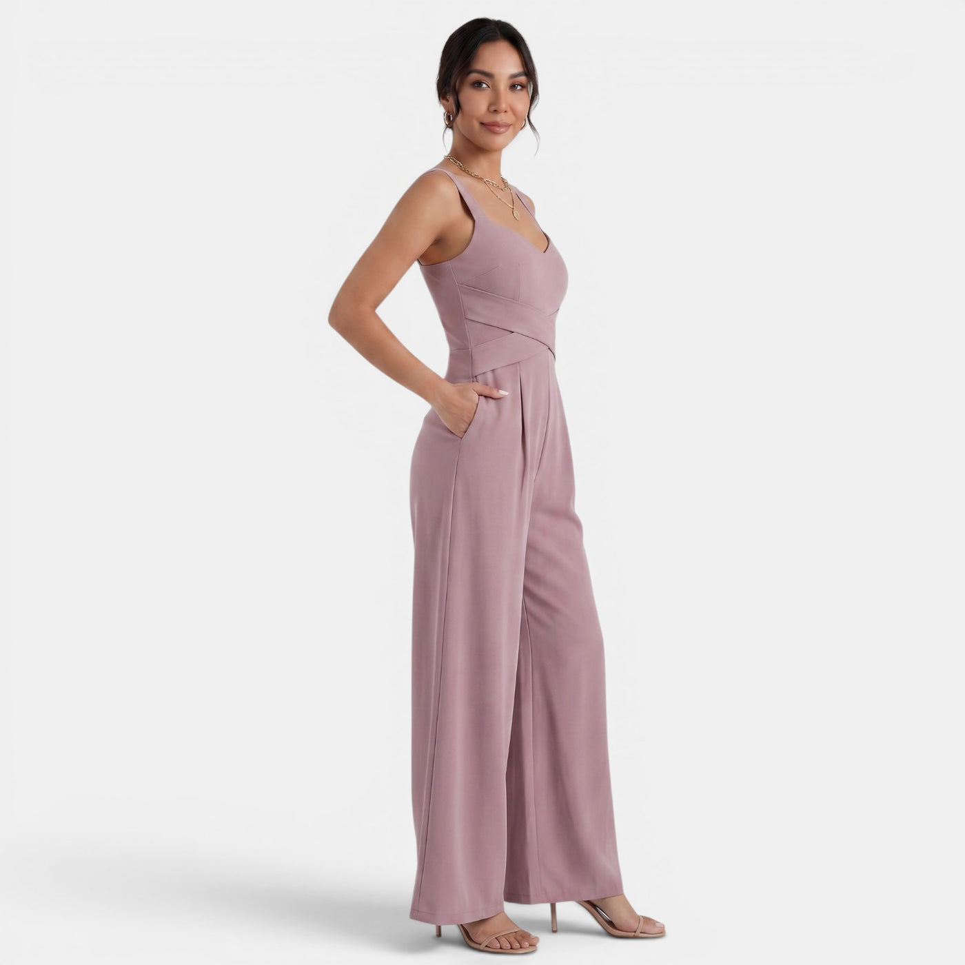 Women's Wide Leg Jumpsuit