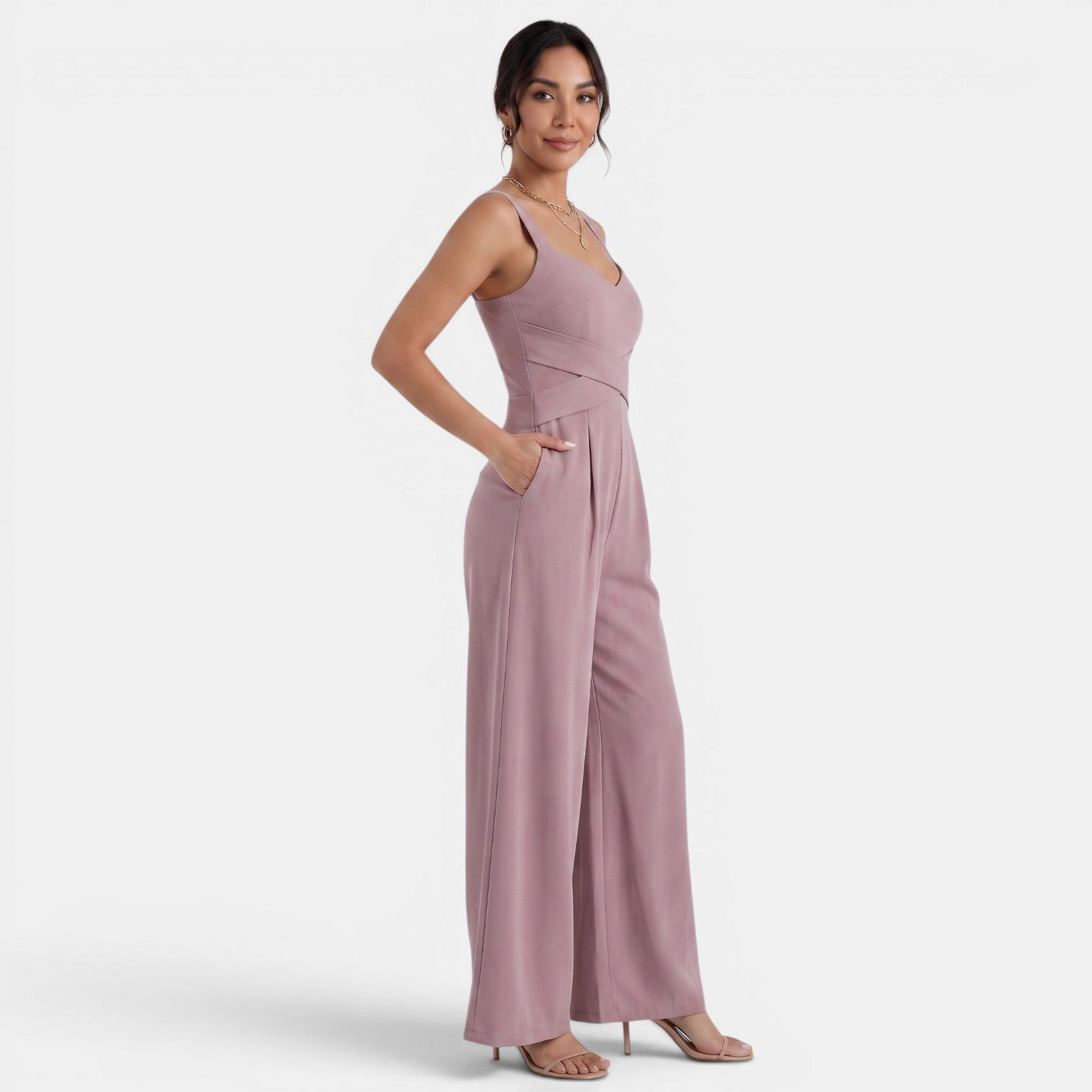 Women's Wide Leg Jumpsuit