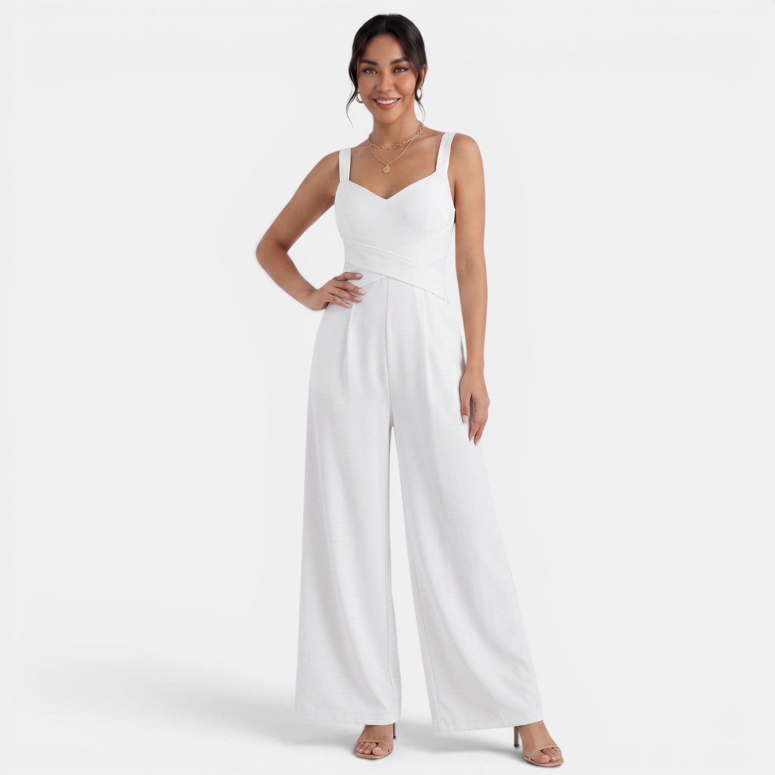 Women's Wide Leg Jumpsuit