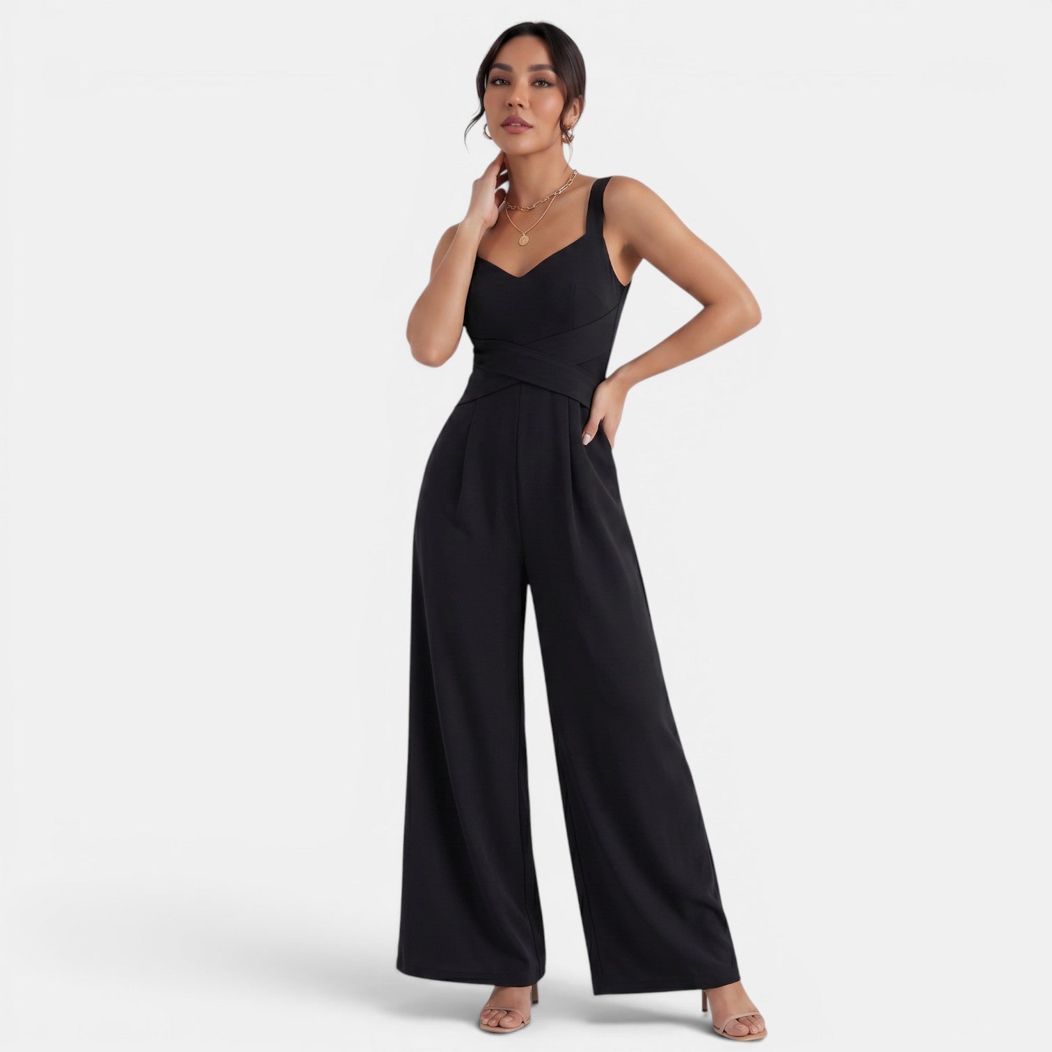 Women's Wide Leg Jumpsuit