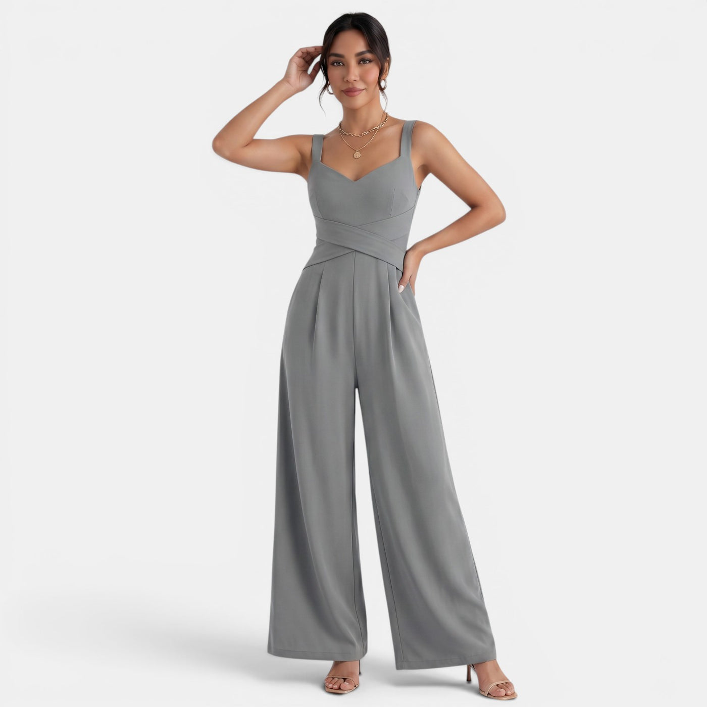Women's Wide Leg Jumpsuit