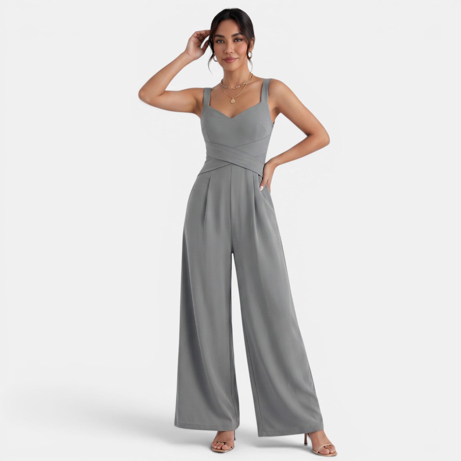 Women's Wide Leg Jumpsuit