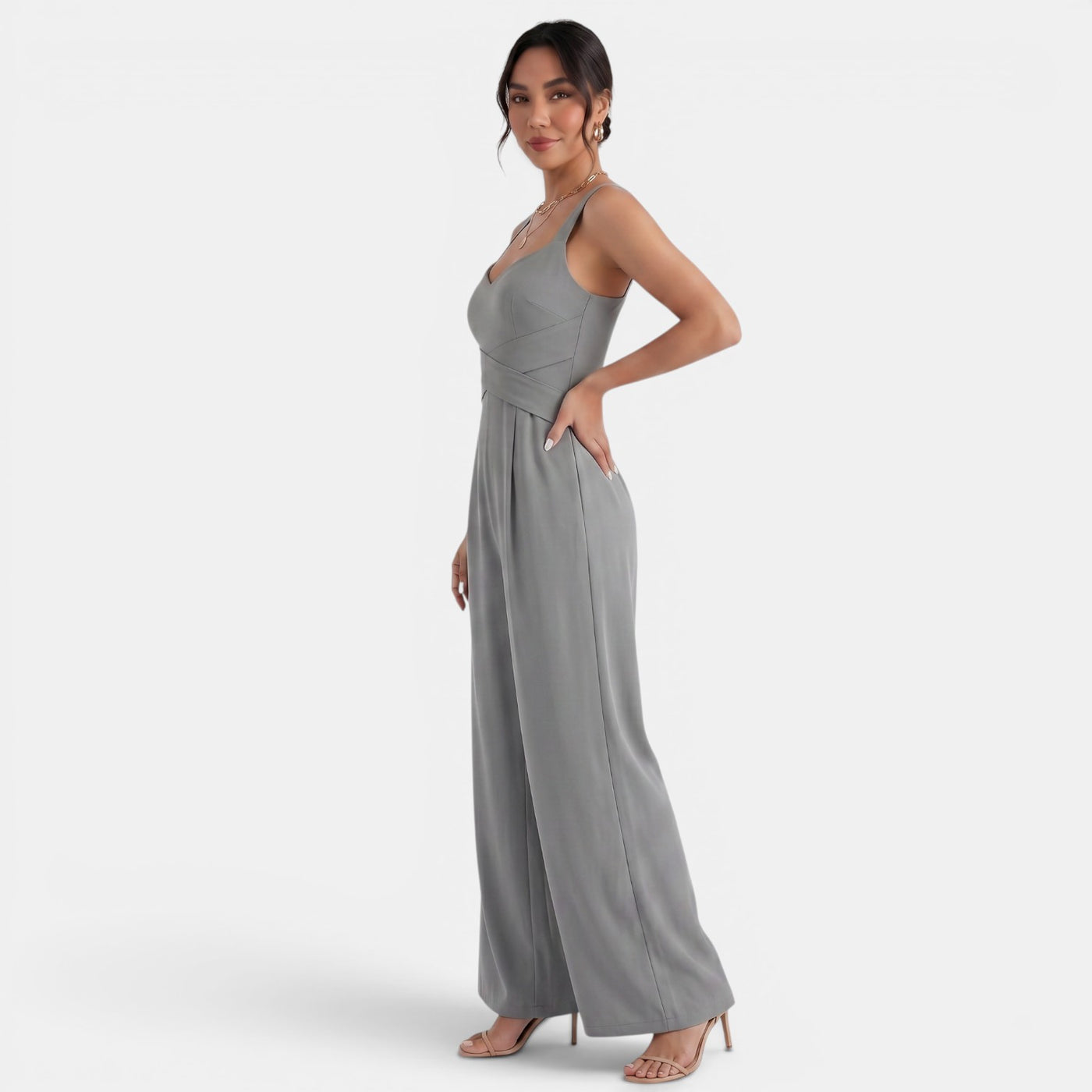 Women's Wide Leg Jumpsuit