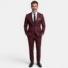 Men's 2-Piece Wedding Suit - Blazer and Matching Pants