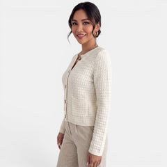 Chaqueta Elegante Mujer Algodón