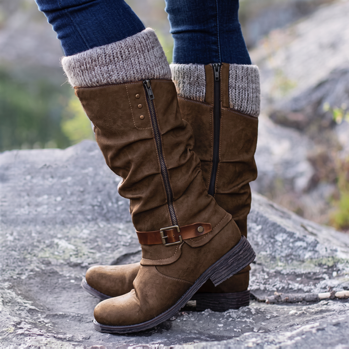 Botas de Invierno Mujer Ortopédicas Impermeables y Cómodas
