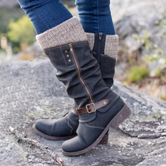 Botas de Invierno Mujer Ortopédicas Impermeables y Cómodas