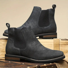 Men's Classic Laceless Chelsea Boots - Elastic Side Panels