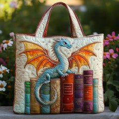 Women's Handmade Quilted Tote Bag - Dog, Cat and Floral Prints