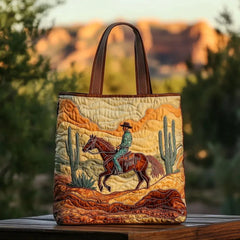 Women's Handmade Quilted Tote Bag - Dog, Cat and Floral Prints