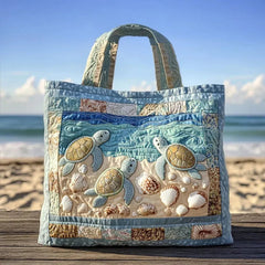 Women's Handmade Quilted Tote Bag - Dog, Cat and Floral Prints