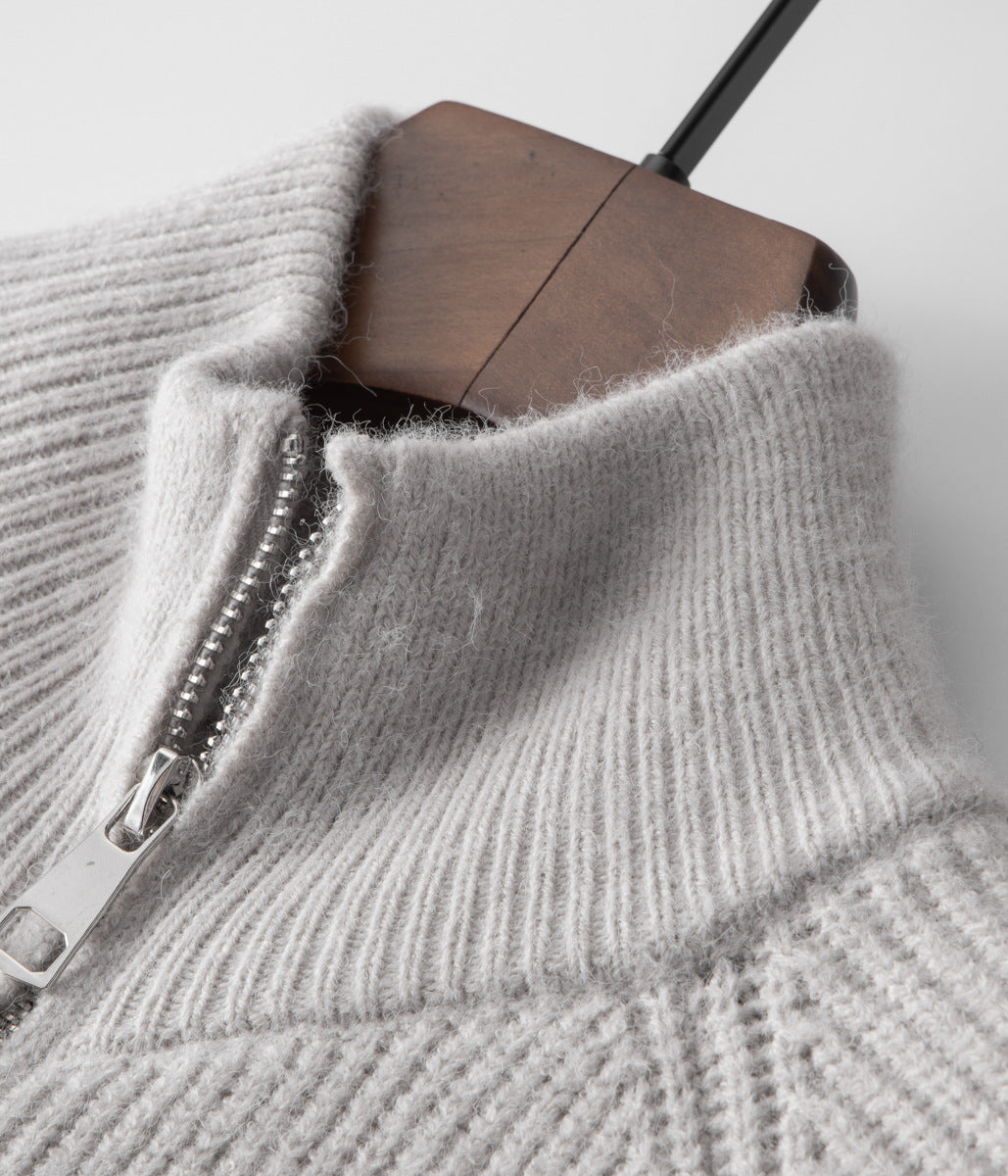 Cárdigan Hombre Premium 100% Merino Wool