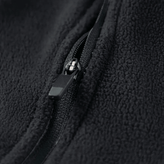 Men's Half-Zip Fleece Pullover Jacket - Breathable Stand Collar