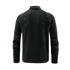 Men's Half-Zip Fleece Pullover Jacket - Breathable Stand Collar