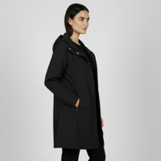 Chaqueta Impermeable Cortavientos Mujer - Capucha Desmontable