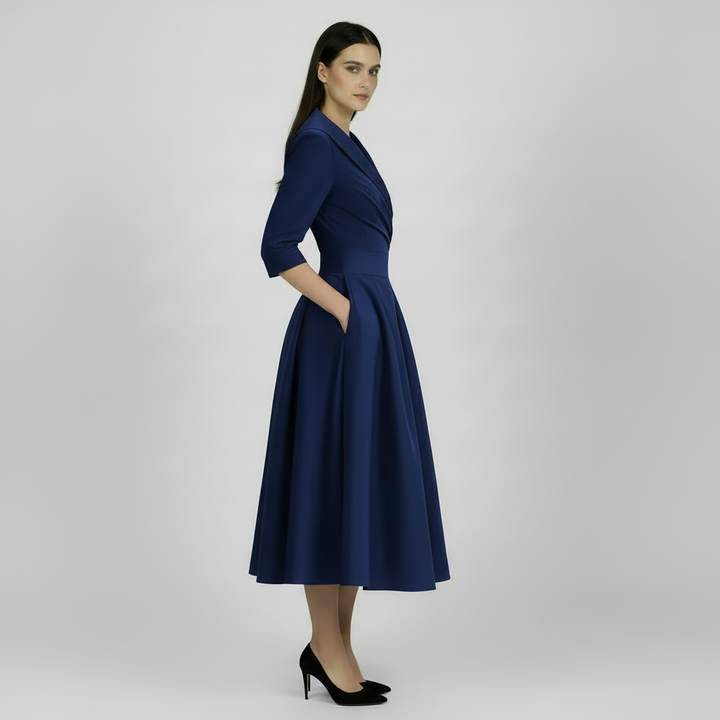 Elegant Satin Dress for Women