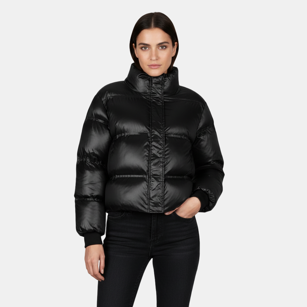 Chaqueta Plumas Acolchada Mujer Invierno