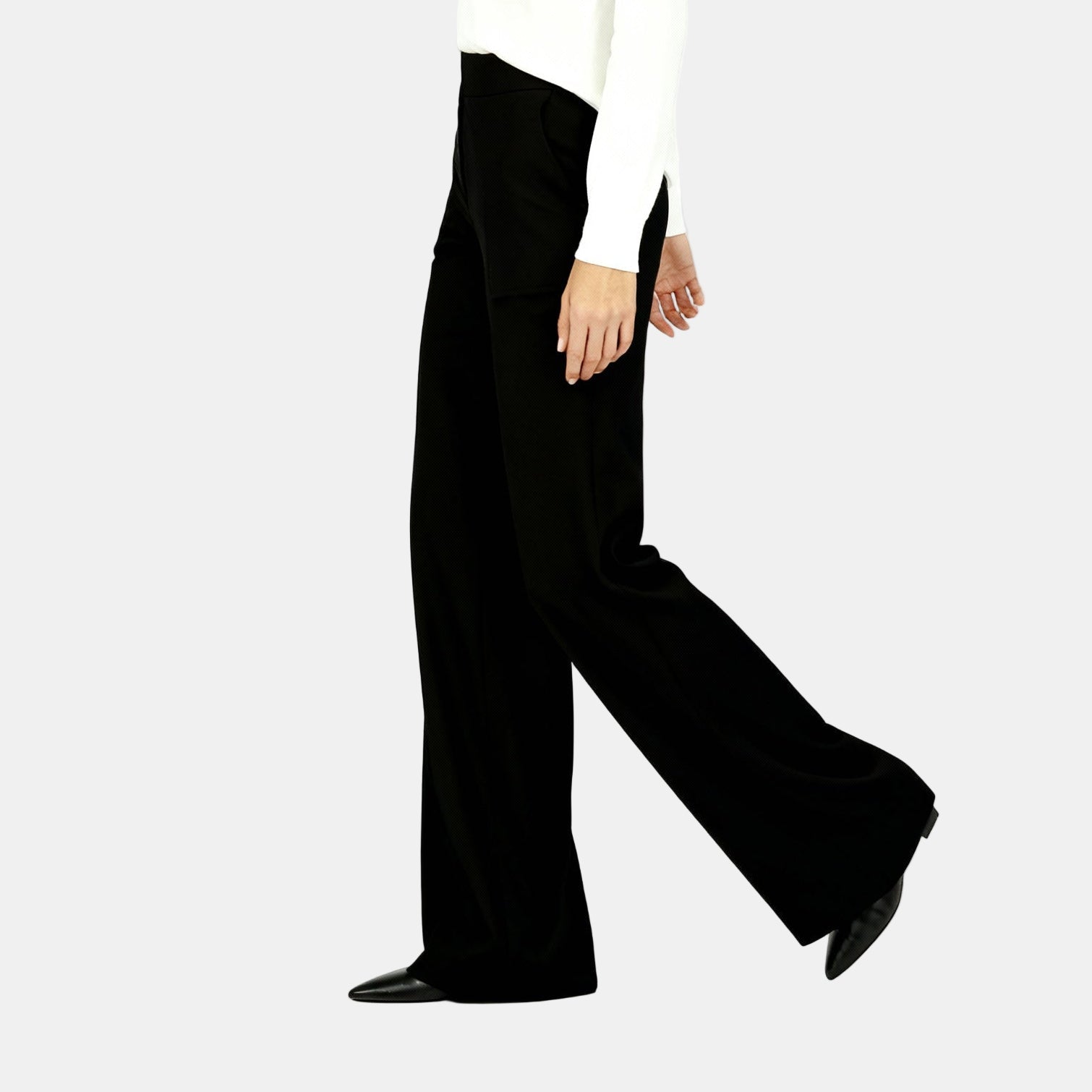 Pantalón Yoga Mujer Cintura Alta  Pierna Recta Cómoda