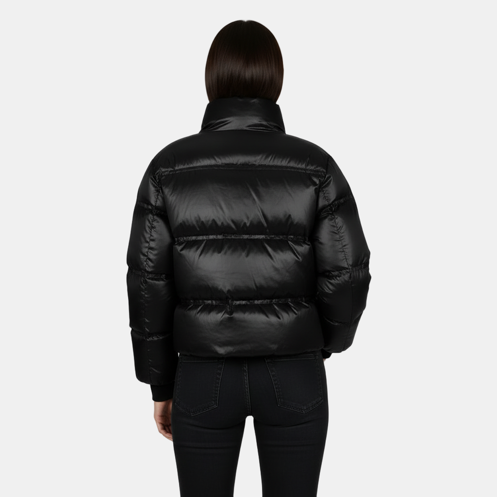 Chaqueta Plumas Acolchada Mujer Invierno