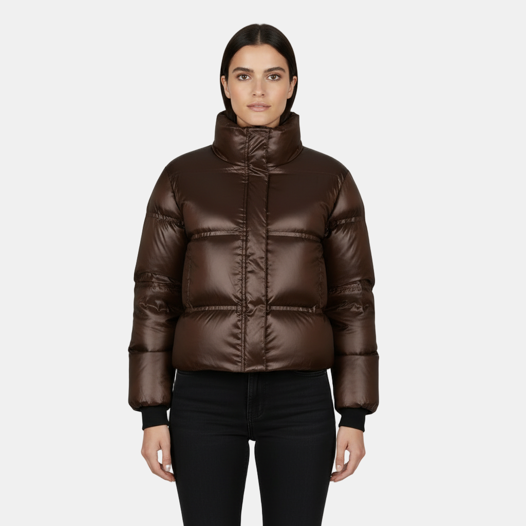 Chaqueta Plumas Acolchada Mujer Invierno