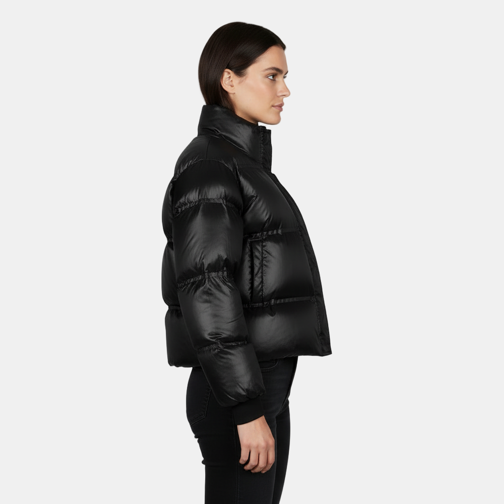 Chaqueta Plumas Acolchada Mujer Invierno