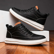 Premium Leather Men's Sneakers – Elegant and Comfortable Sneakers