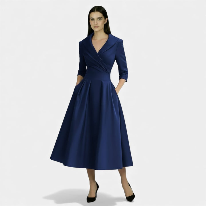 Elegant Satin Dress for Women