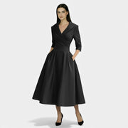 Elegant Satin Dress for Women