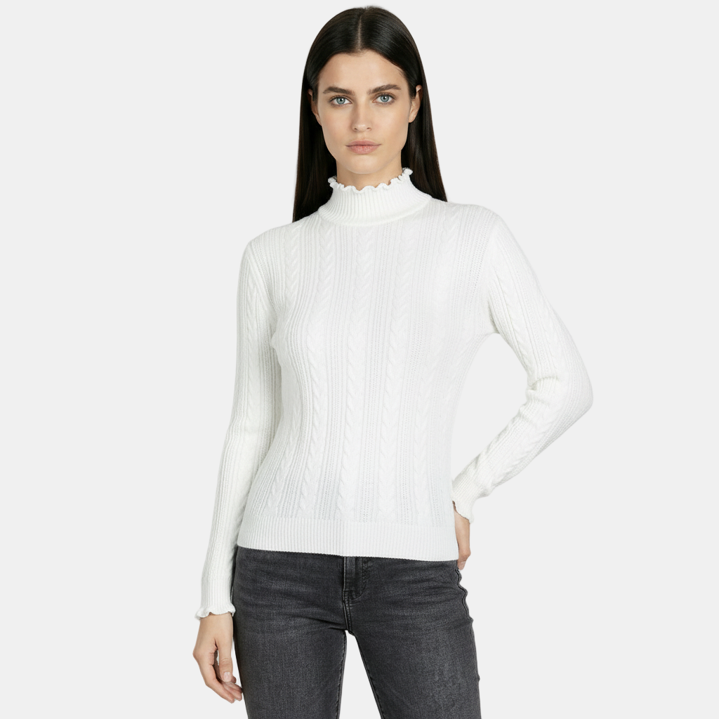 Suéter Slim Fit de Manga Larga para Mujer