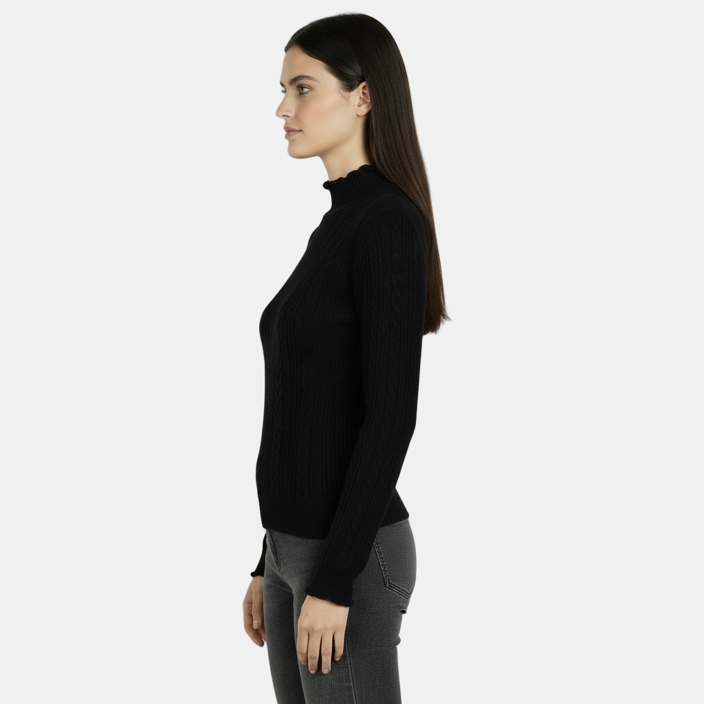 Suéter Slim Fit de Manga Larga para Mujer