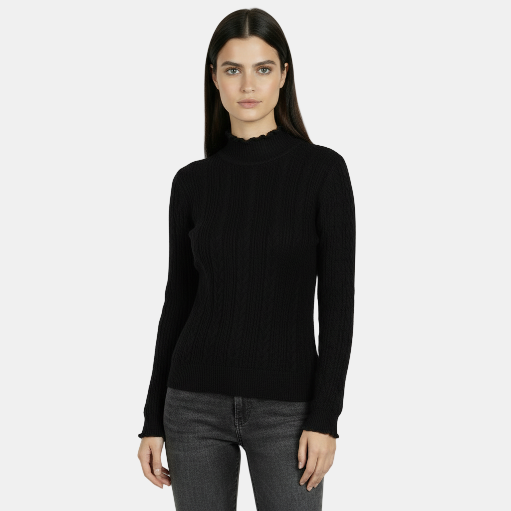 Suéter Slim Fit de Manga Larga para Mujer