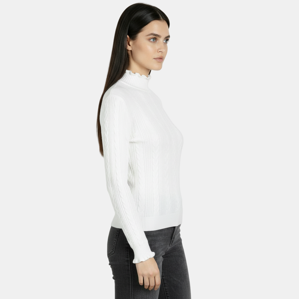 Suéter Slim Fit de Manga Larga para Mujer