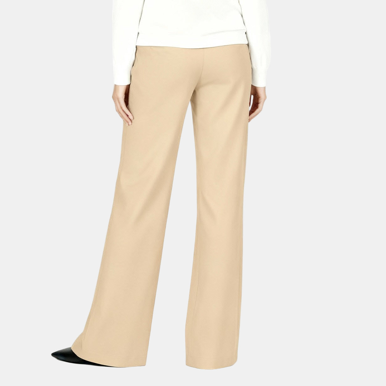 Pantalón Yoga Mujer Cintura Alta  Pierna Recta Cómoda