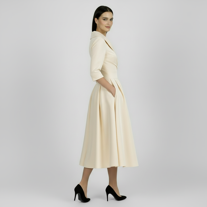 Elegant Satin Dress for Women
