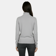 Women's 100% Pure Merino Wool Roll Neck Jumper